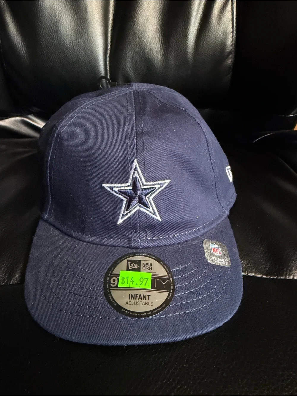 NFL Infant Navy Dallas Cowboys Embroidered Star Cap